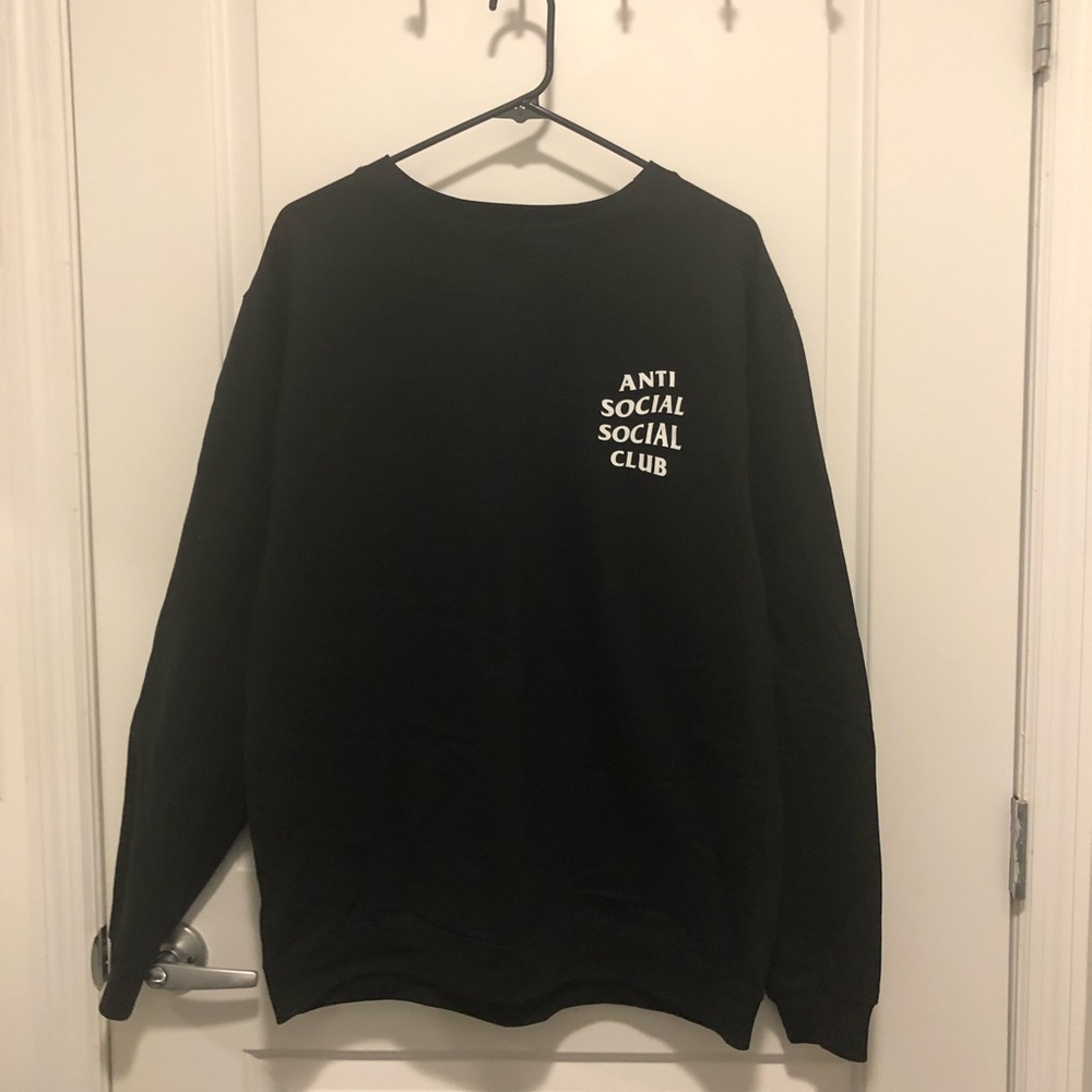 Anti Social Social Club Crew Neck Sweatshirt - L